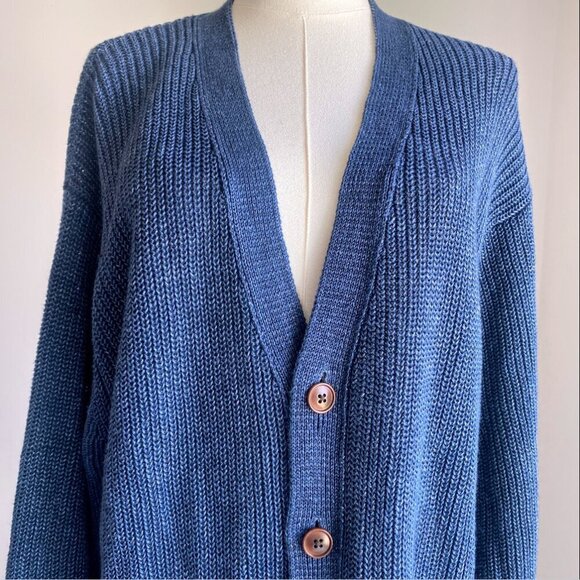 Banana Republic Other - NWT Banana Republic 100% Linen Knitted Heavyweight Men’s Cardigan Size M